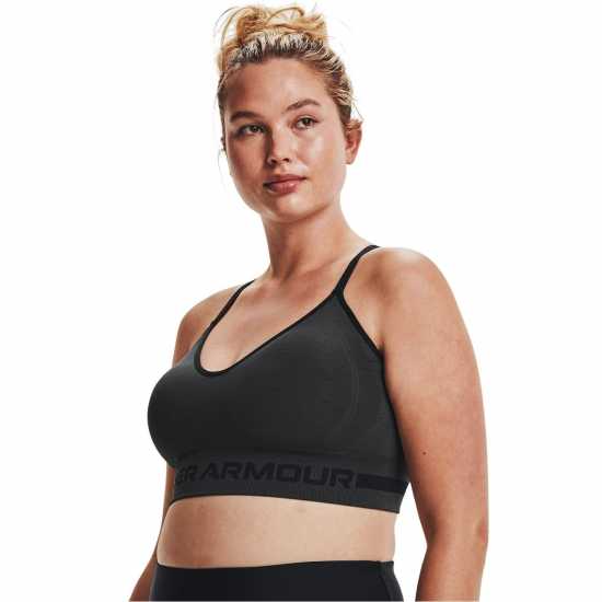 Under Armour Low Impact Sports Bra Grey Спортни сутиени