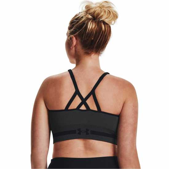 Under Armour Low Impact Sports Bra Grey Спортни сутиени