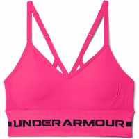 Under Armour Low Impact Sports Bra Розово Спортни сутиени
