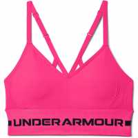 Under Armour Low Impact Sports Bra Pink Спортни сутиени