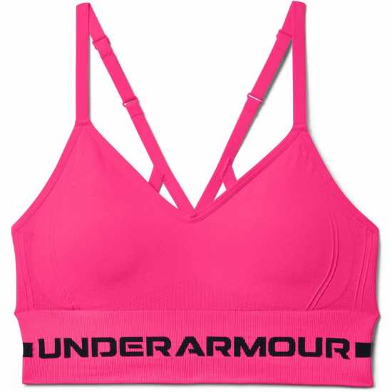 Under Armour Low Impact Sports Bra Pink Спортни сутиени