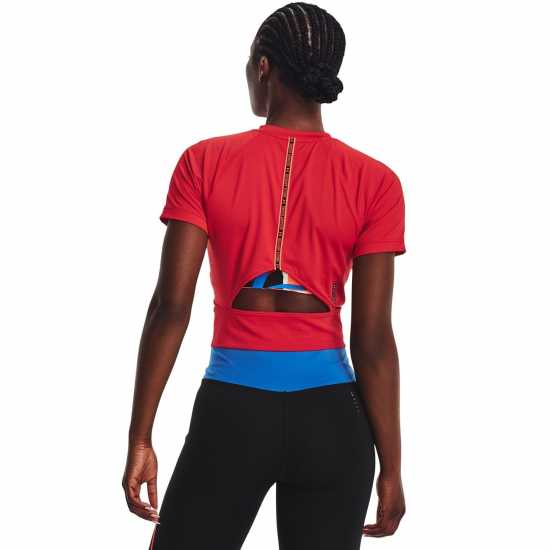 Under Armour Rush Perf Top Ld99 Red Атлетика