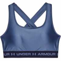 Under Armour Crossback Matte/shiny Sports Bra Womens