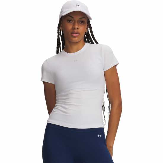 Under Armour Ua Motion Fitted T Ld63 White / Gray Under Armour Ua Motion Fitted T Ld63 White / Gray