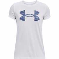 Sale Тениска Under Armour Tech Solid Short Sleeve T Shirt Womens White Дамски тениски и фланелки