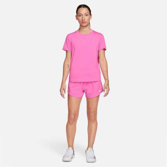 Nike Dri-FIT One Women's Standard Fit Short-Sleeve Top Playful Pink Атлетика