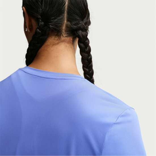 Nike Dri-Fit One Women's Standard Fit Short-Sleeve Top Sapphire Nike Dri-Fit One Women's Standard Fit Short-Sleeve Top Sapphire