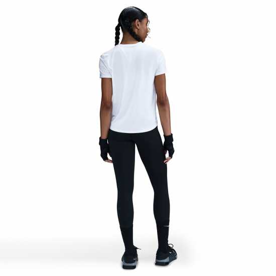 Nike Dri-Fit One Women's Standard Fit Short-Sleeve Top Бяло Nike Dri-Fit One Women's Standard Fit Short-Sleeve Top Бяло