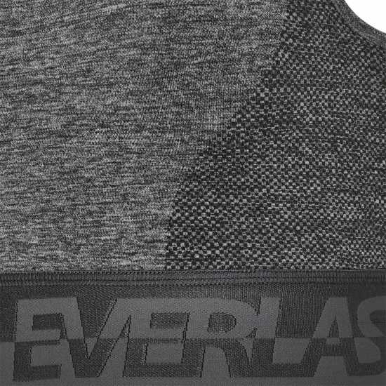 Everlast Seamless Long Sleeve Crop Top Womens Charcoal Marl - Дамски тениски и фланелки
