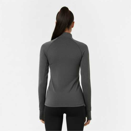 USA Pro Long Sleeve Quarter Zip Top Womens Угъл Usa Pro Long Sleeve Quarter Zip Top Womens Угъл