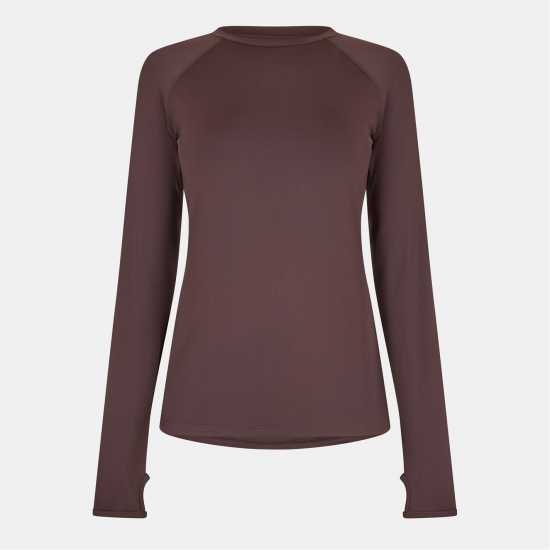 Usa Pro Горнище С Дълъг Ръкав Pro Long Sleeve Top Womens Espresso Usa Pro Горнище С Дълъг Ръкав Pro Long Sleeve Top Womens Espresso