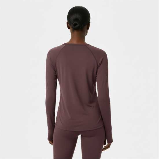 Usa Pro Горнище С Дълъг Ръкав Long Sleeve Top Womens Espresso 