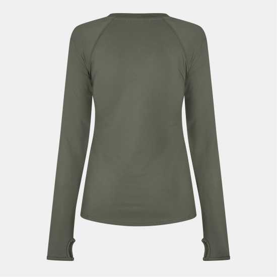 Usa Pro Горнище С Дълъг Ръкав Long Sleeve Top Womens Хаки 