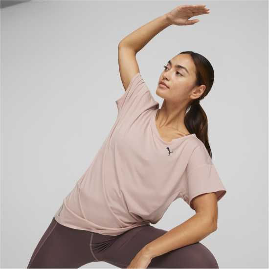 Puma Тениска Training Favourite T Shirt Womens Rose Quartz Атлетика