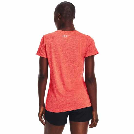 Under Armour Tech Workout T-Shirt Ladies Red Атлетика