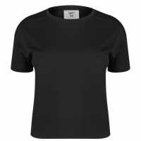 Reebok Тениска Poly T Shirt Womens  Дамски дрехи за бягане