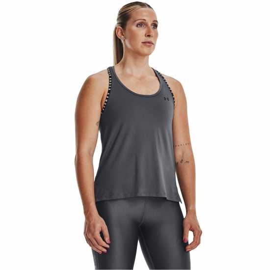 Under Armour Armour Knockout Tank+ Womens Pitch Grey Атлетика