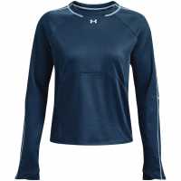 Under Armour Train Cold Weather Crew Petrol Blue Атлетика
