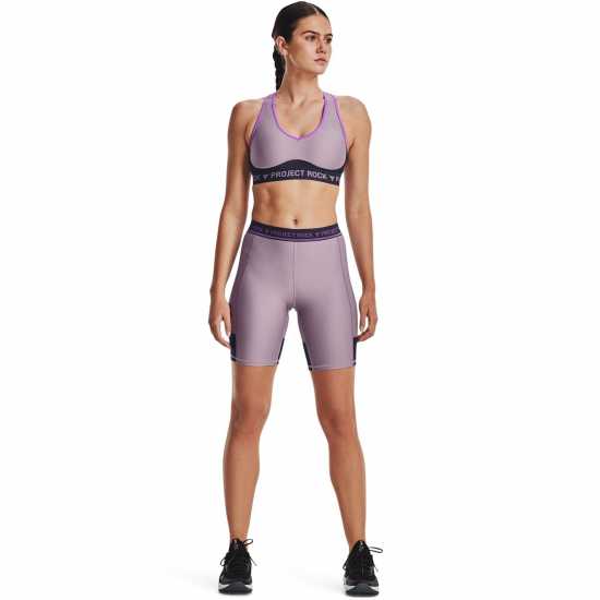 Under Armour Pr Bike Short Ld23 PurpleHaze Дамски клинове за фитнес