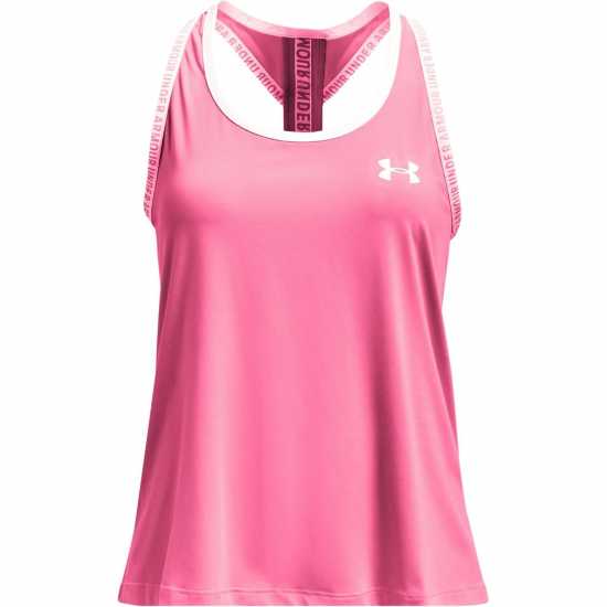 Under Armour Детски Потник Knockout Tank Top Juniors Розово Under Armour Детски Потник Knockout Tank Top Juniors Розово