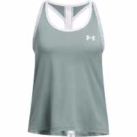Under Armour Детски Потник Knockout Tank Top Juniors Green Детски потници