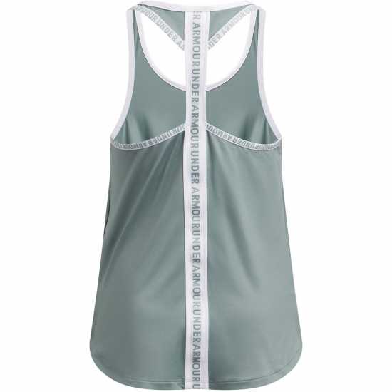 Under Armour Детски Потник Knockout Tank Top Juniors Green Детски потници