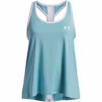 Under Armour Детски Потник Knockout Tank Top Juniors Blue Haze/White 