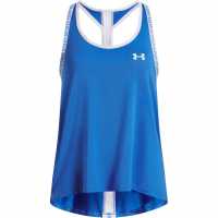 Under Armour Детски Потник Knockout Tank Top Juniors Blue Atlantis Детски потници