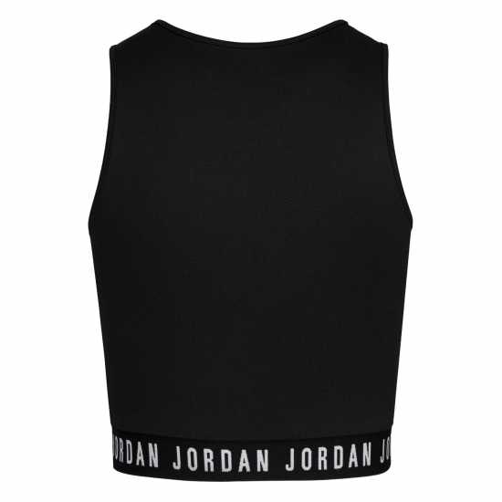Спортни сутиени Air Jordan Active Crop Top Junior Girls Черно/Бяло Air Jordan Active Crop Top Junior Girls Черно/Бяло Спортни сутиени