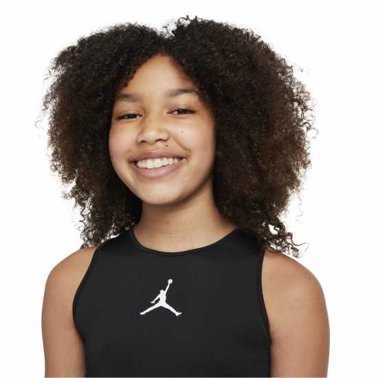 Спортни сутиени Air Jordan Active Crop Top Junior Girls Черно/Бяло Air Jordan Active Crop Top Junior Girls Черно/Бяло Спортни сутиени