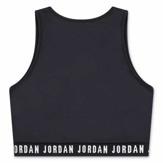 Спортни сутиени Air Jordan Active Crop Top Junior Girls Черно/Бяло Air Jordan Active Crop Top Junior Girls Черно/Бяло Спортни сутиени