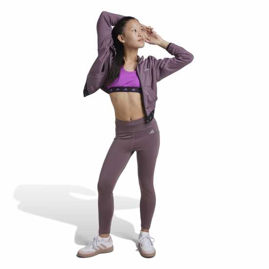 Adidas Techfit Power React Bra Juniors Избухване/Черно Спортни сутиени