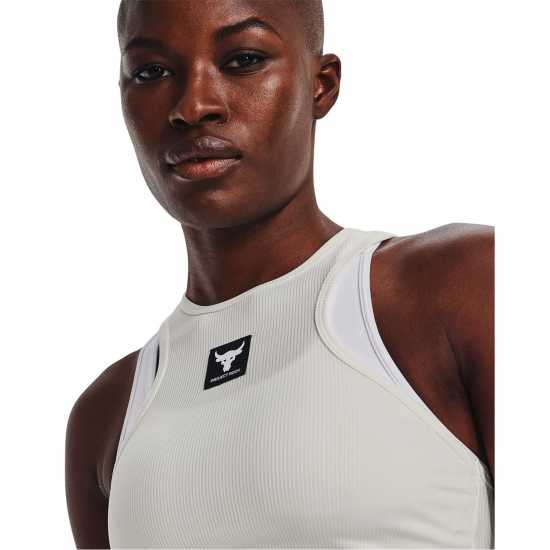 Under Armour Project Rock Rib Tank Womens  