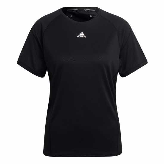 Adidas Heat Transfer Train T-Shirt Womens  Дамски дрехи за бягане