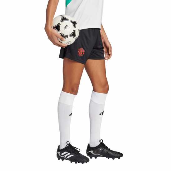 Adidas Дамски Къси Шорти За Тренировка Manchester United Training Shorts 2023 2024 Women Adidas Дамски Къси Шорти За Тренировка Manchester United Training Shorts 2023 2024 Women