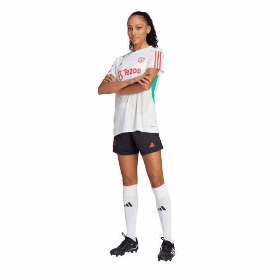Adidas Дамски Къси Шорти За Тренировка Manchester United Training Shorts 2023 2024 Women Adidas Дамски Къси Шорти За Тренировка Manchester United Training Shorts 2023 2024 Women