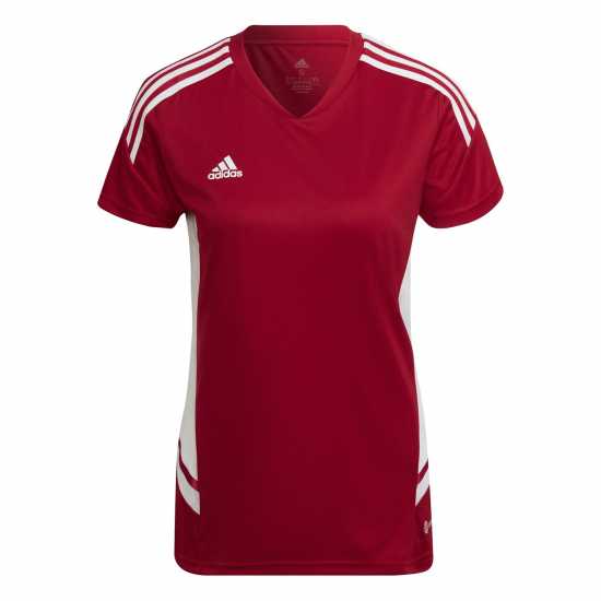 Adidas 2022 2023 Condivo Jersey Top Ladies TM Червено/Бяло Adidas 2022 2023 Condivo Jersey Top Ladies TM Червено/Бяло