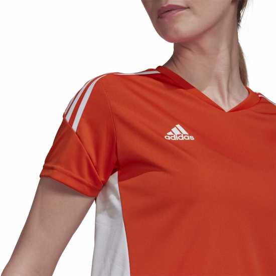 Adidas 2022 2023 Condivo Jersey Top Ladies TM Orange Дамски тениски и фланелки