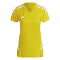 Adidas 2022 2023 Condivo Jersey Top Ladies TM Yellow Дамски тениски и фланелки