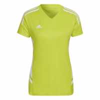 Adidas 2022 2023 Condivo Jersey Top Ladies TM Solar Yellow Дамски тениски и фланелки
