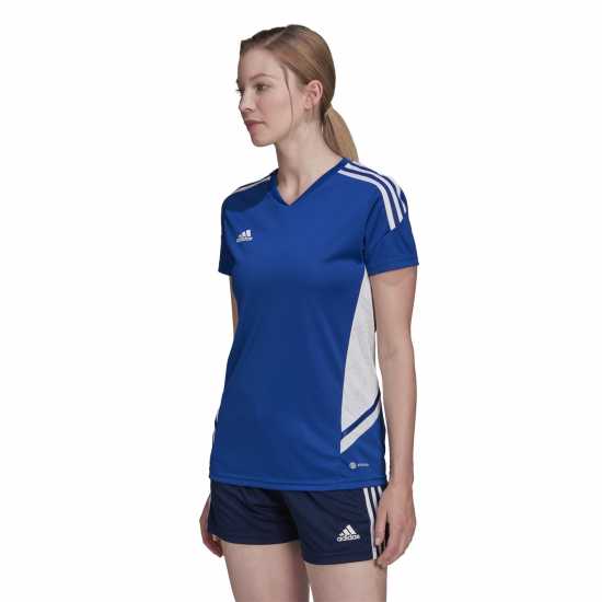 Adidas 2022 2023 Condivo Jersey Top Ladies TM Royal Blue Дамски тениски и фланелки