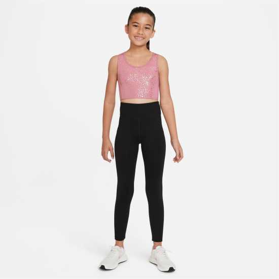 Nike Dri-FIT One Big Kids' (Girls') Crop Tank  Детски потници