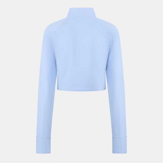 Usa Pro X Sophie Habboo Mid Quarter Zip Top Брунера Синьо 