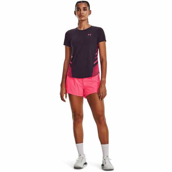 Under Armour Woven 2-In-1 Short Pink Дамски клинове за фитнес