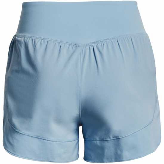 Under Armour Woven 2-In-1 Short Blue Дамски клинове за фитнес