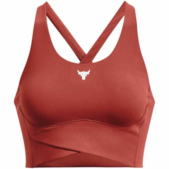 Under Armour Project Rock Crossover Medium Impact Sports Bra  