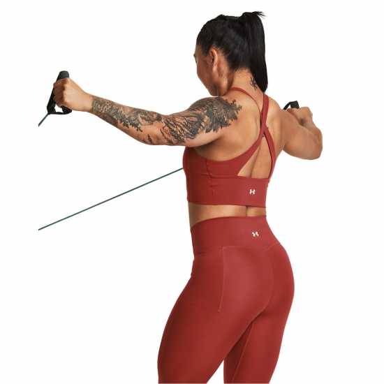 Under Armour Project Rock Crossover Medium Impact Sports Bra  