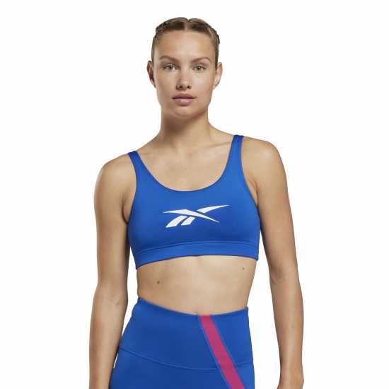 Reebok Big Logo Bra Ld99 Vector Blue Спортни сутиени