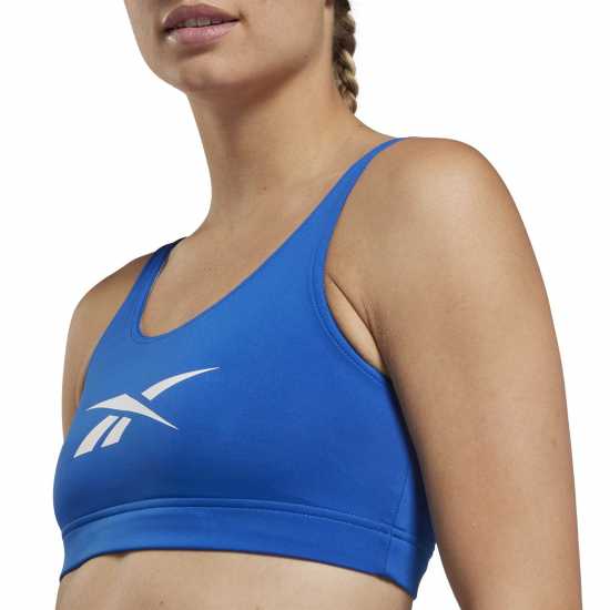 Reebok Big Logo Bra Ld99 Vector Blue Спортни сутиени