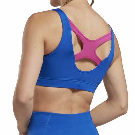 Reebok Big Logo Bra Ld99 Vector Blue Спортни сутиени